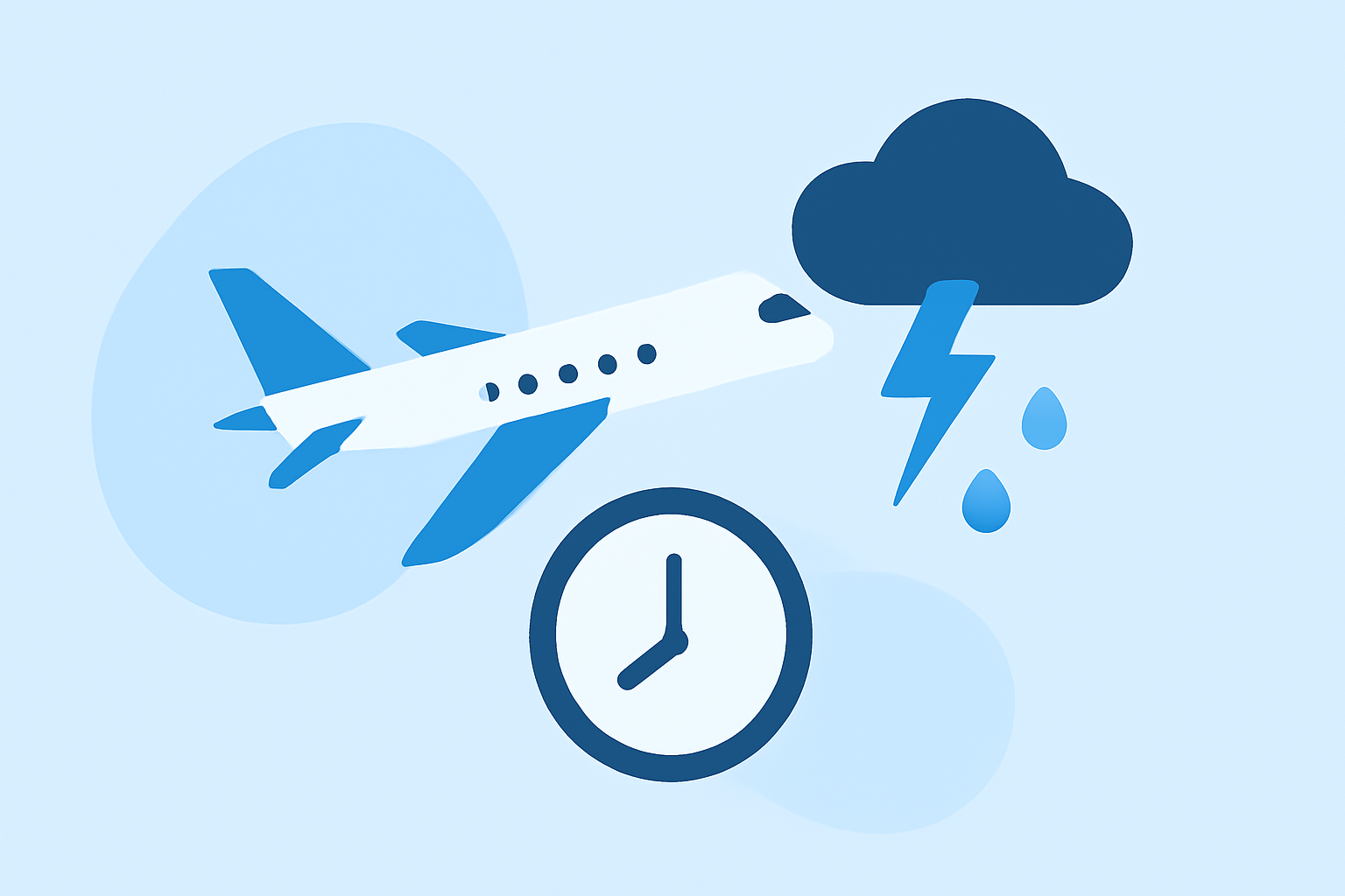 Timing Flights Around Storms: A Practical Guide