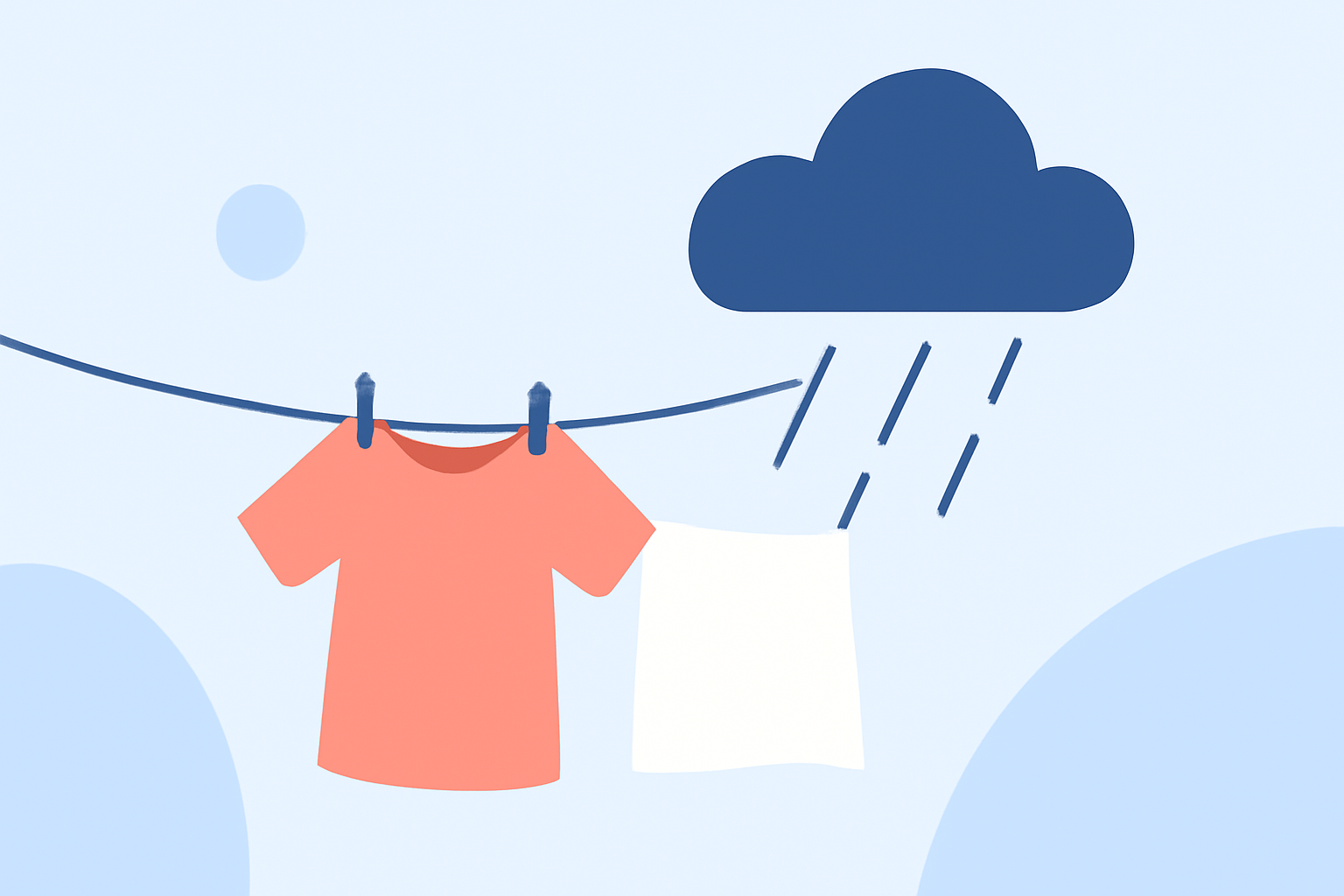 How to Safely Manage Outdoor Laundry During Severe Weather