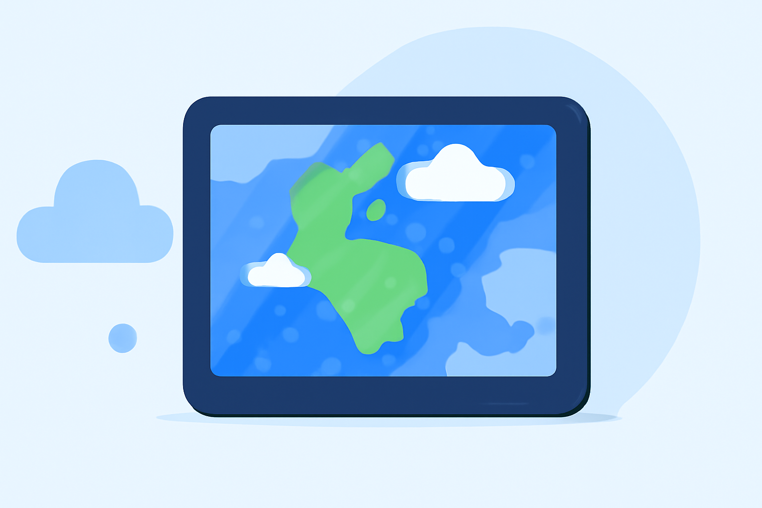 Understanding Precipitation Maps on Smart Displays