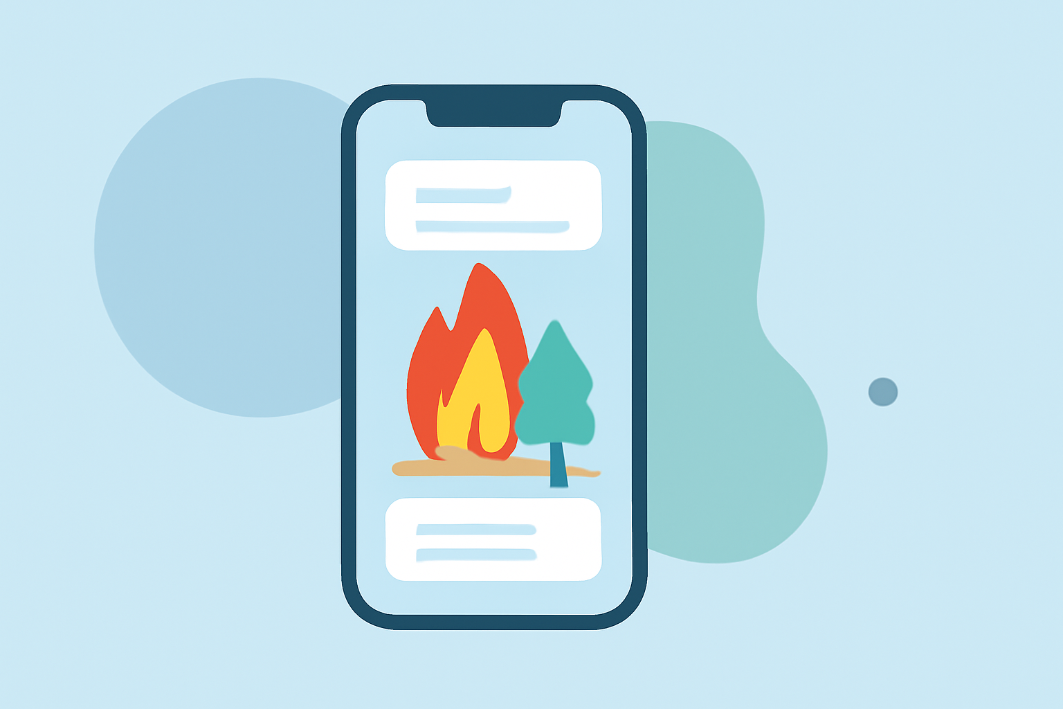 Wildfire Outlooks Tutorial on iPhone