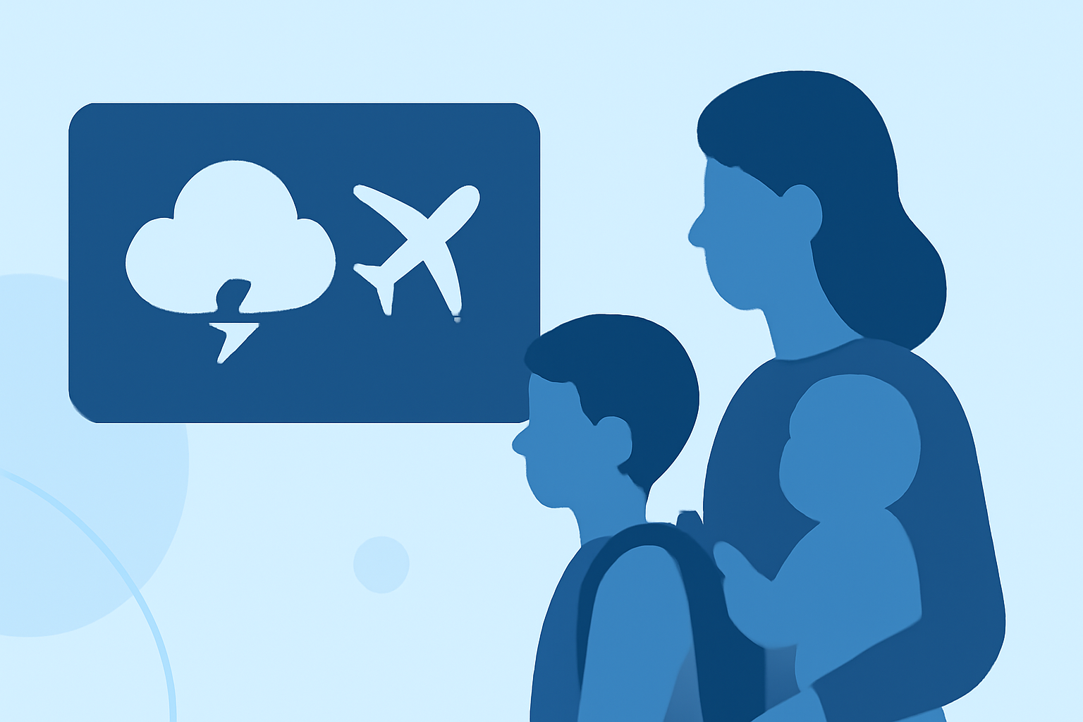 Navigating Airport Weather and Connection Risks for Families