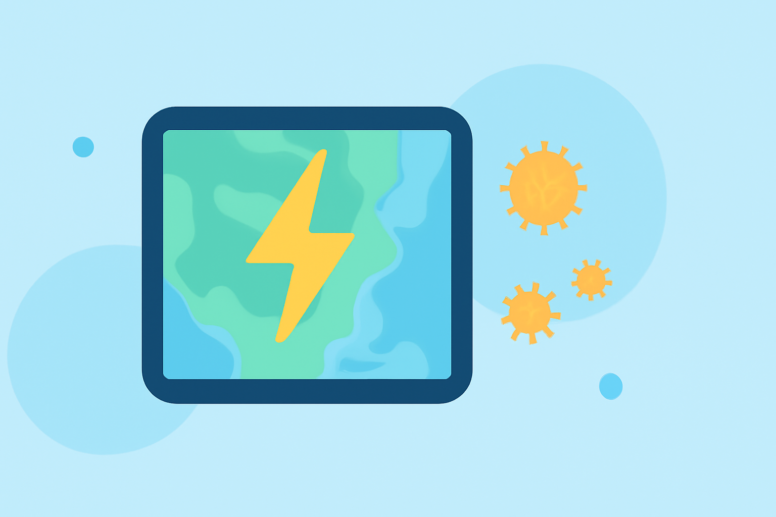 Understanding Lightning Maps During Pollen Season