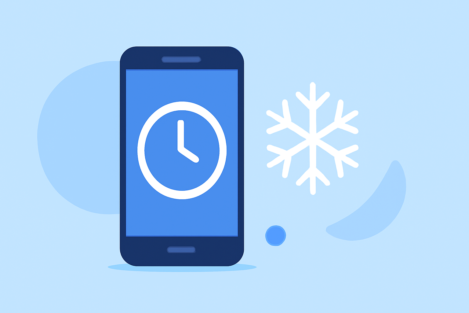 Snow Stop Time Basics on Android