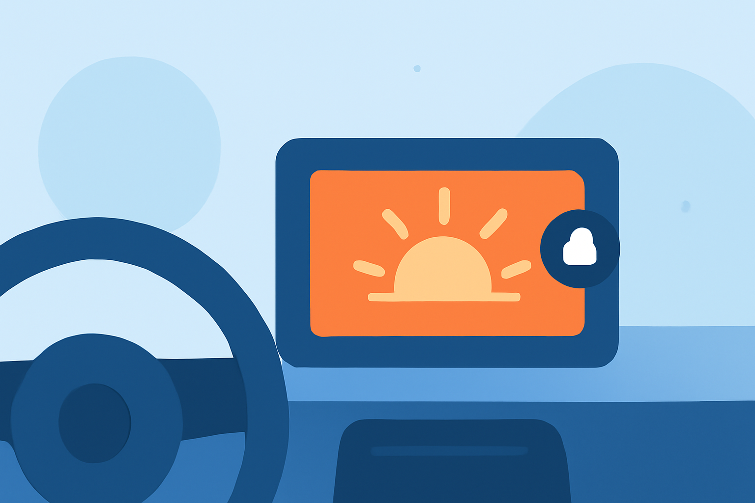 Quick Sunrise Notifications in Your Car