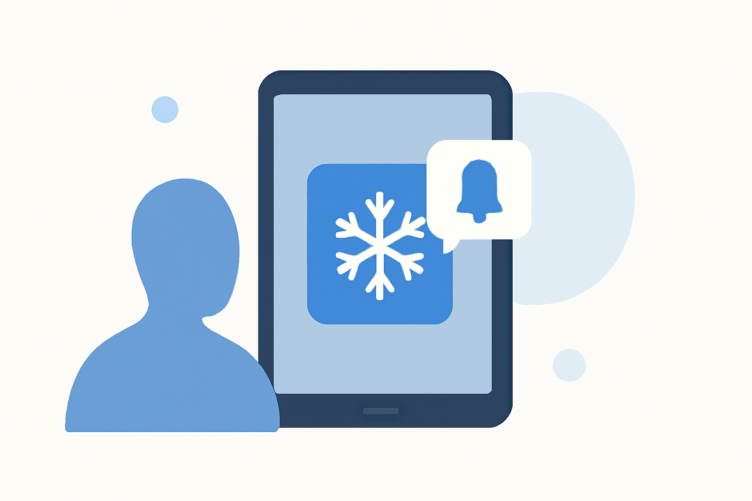 How to Set Up Snow Start Notifications on Your Tablet