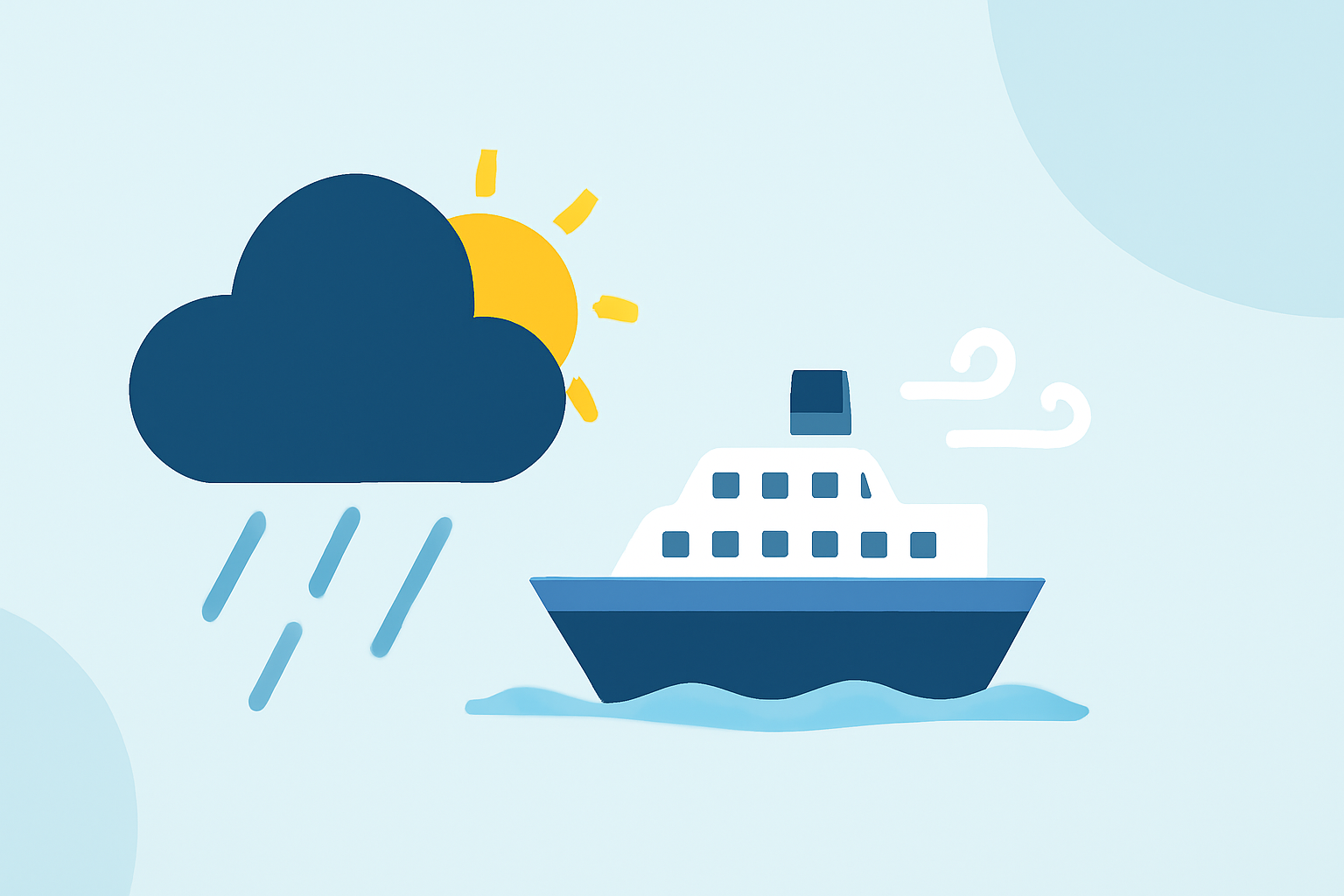 A Beginner's Guide to Understanding Weather for Ferry Travel