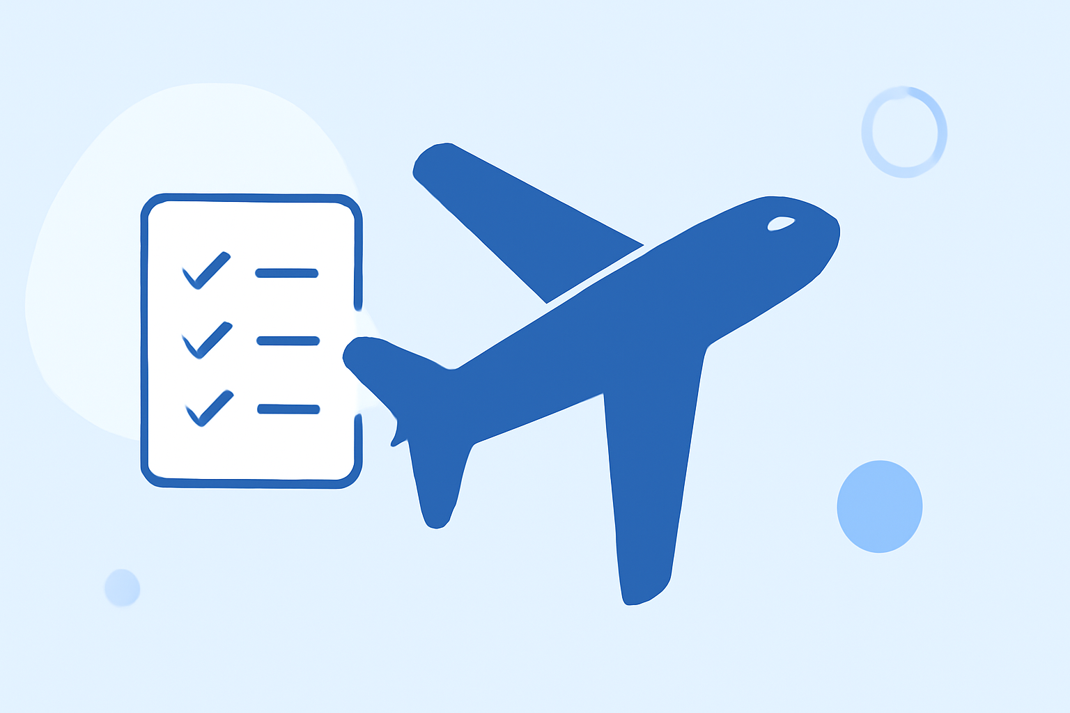 Visibility at the Airport: A Cheat Sheet for Connecting Flights
