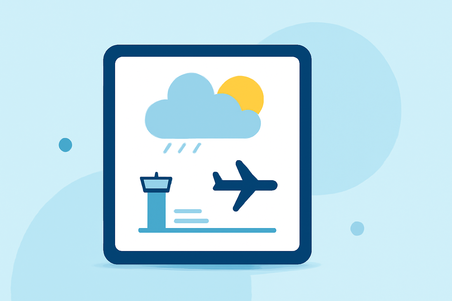 Understanding Airport Weather Forecasts on Your iPad
