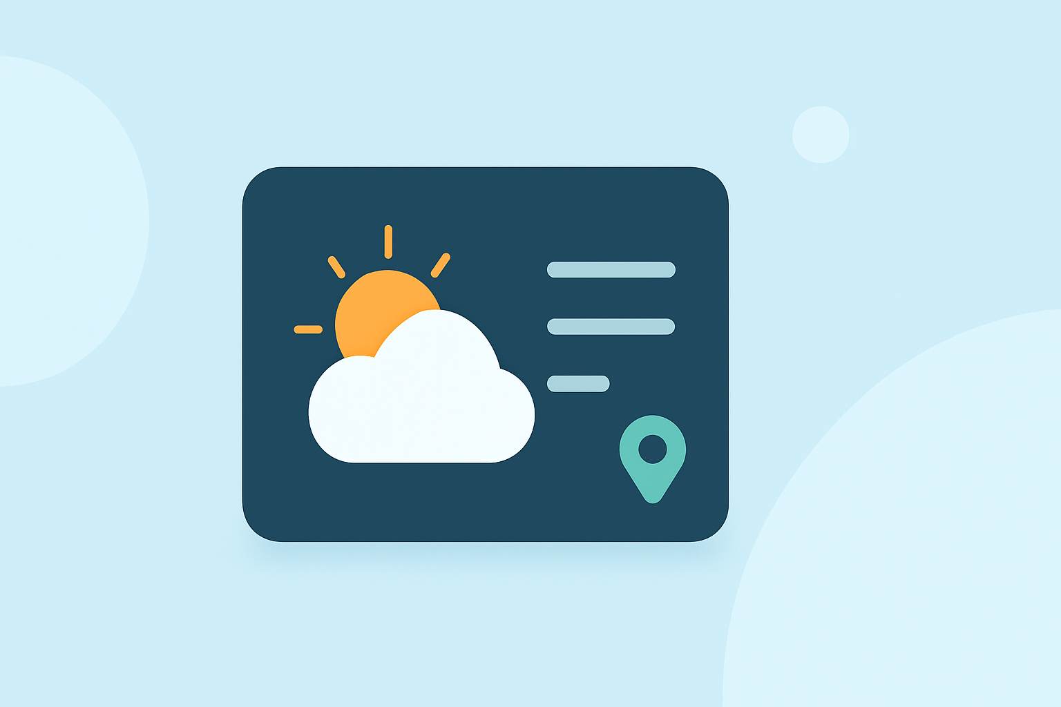 Quick Weather Widget Locations for Outdoor Events