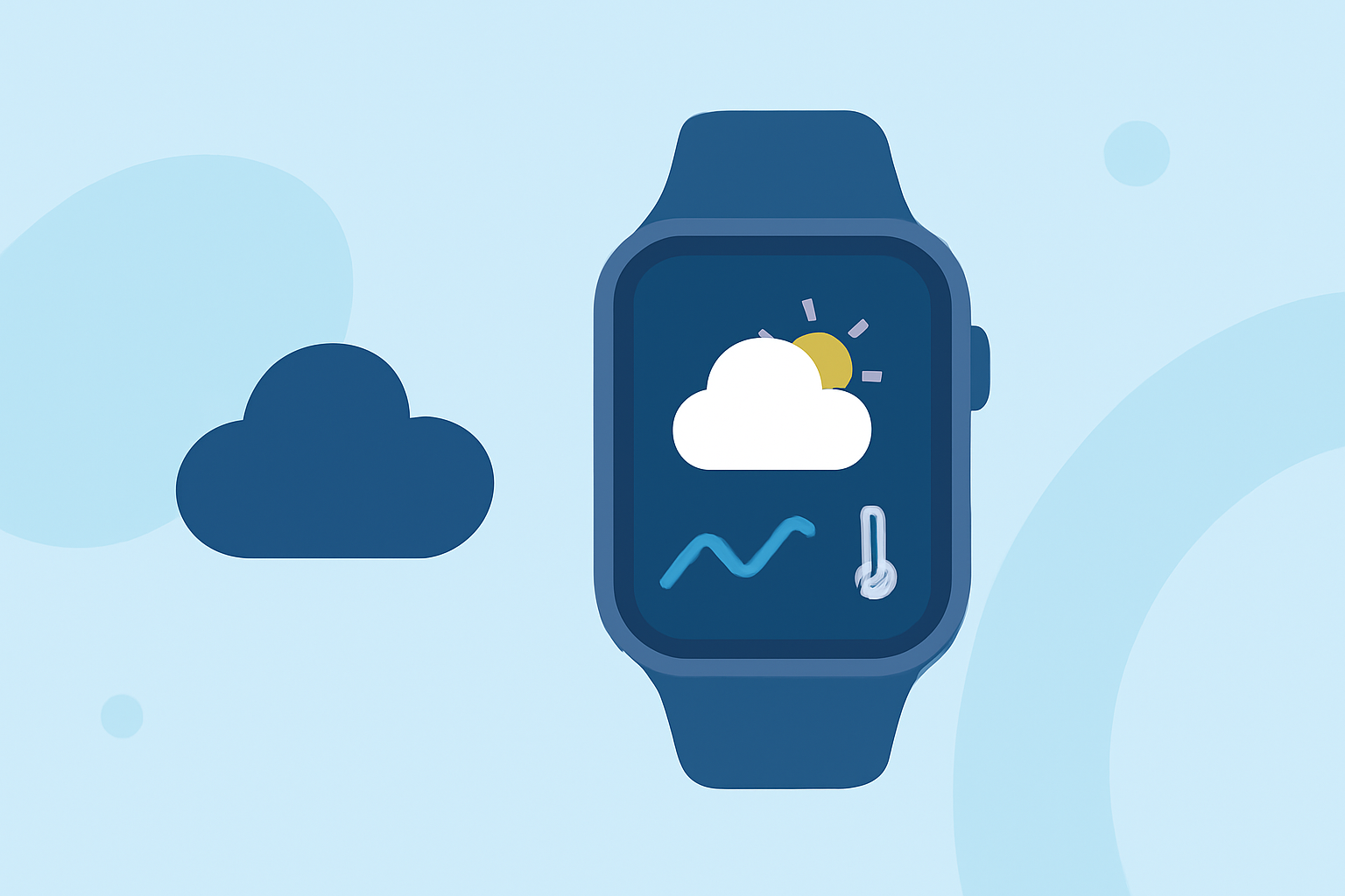 Easy Annual Weather Trends on Apple Watch