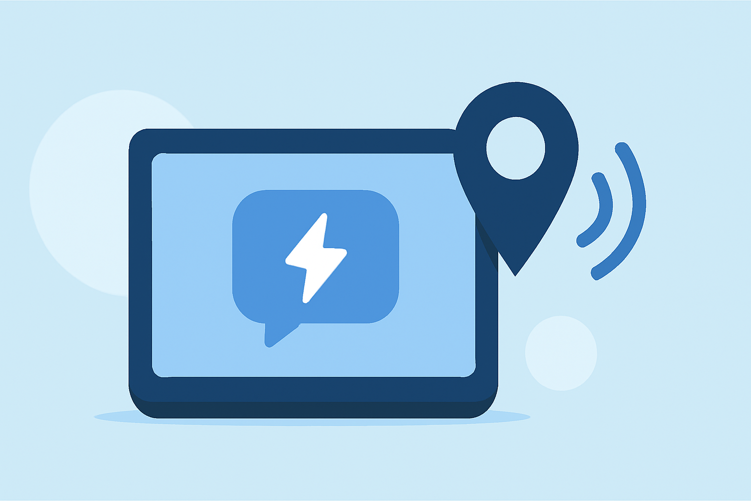 Pro Lightning Nearby Notifications on a Smart Display
