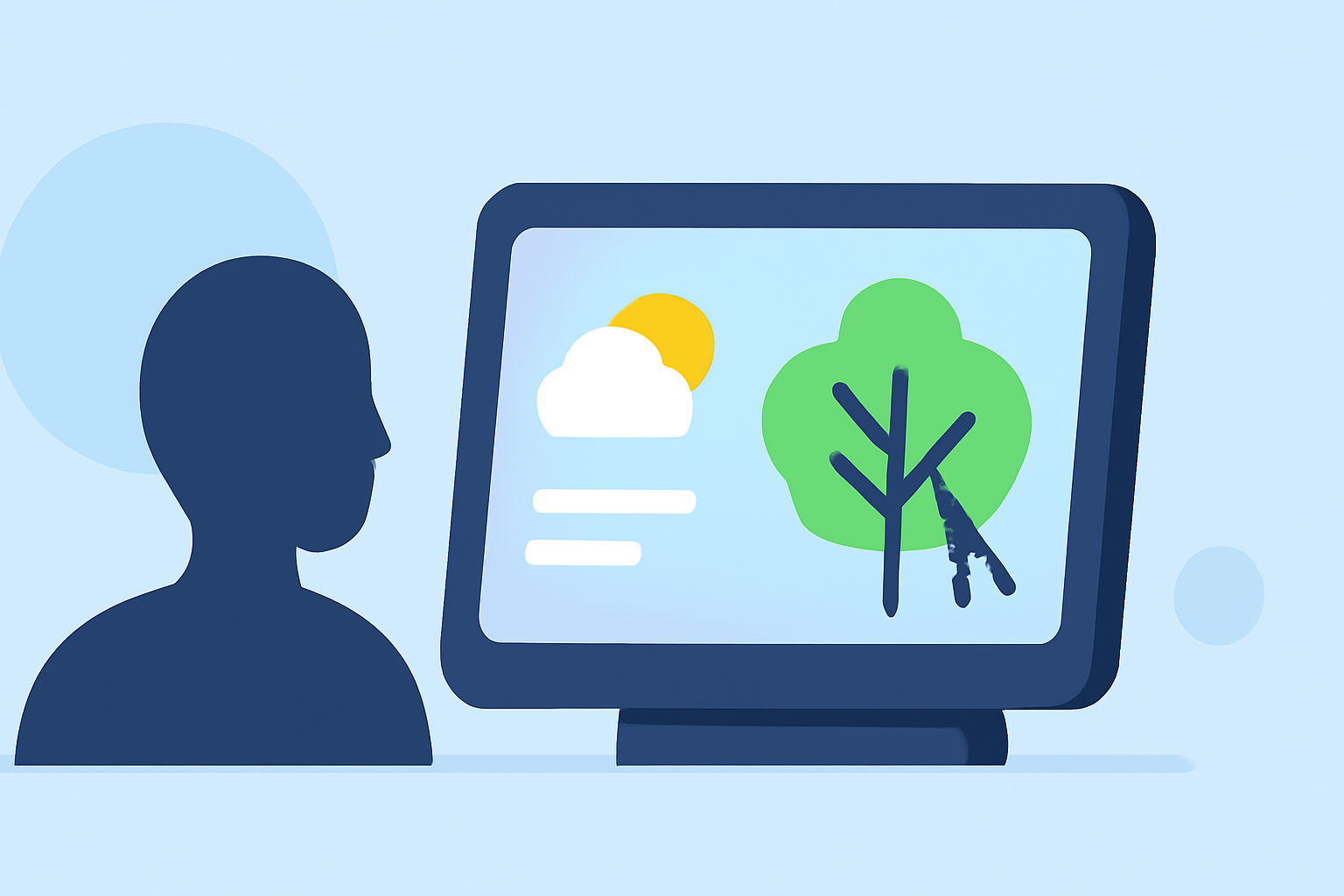 Enhancing Tree Trimming with Pro-Level Weather Insights on Smart Displays
