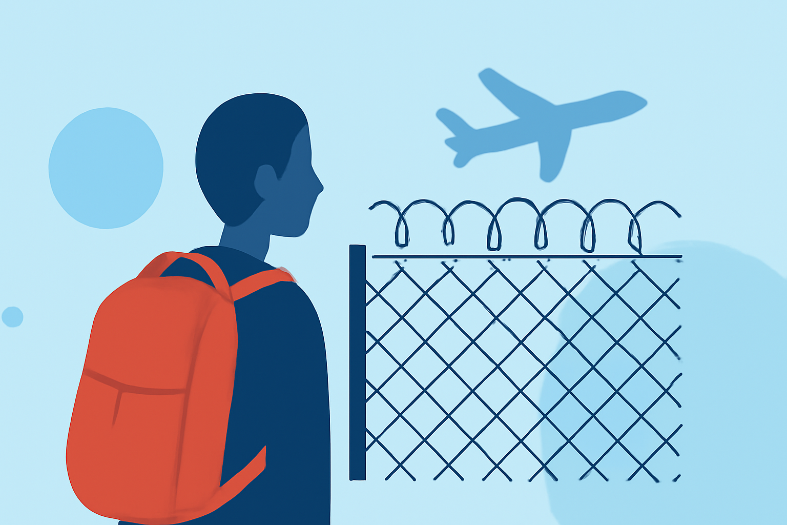 Airport Fence Spotting Clips: Tips for Solo Travelers