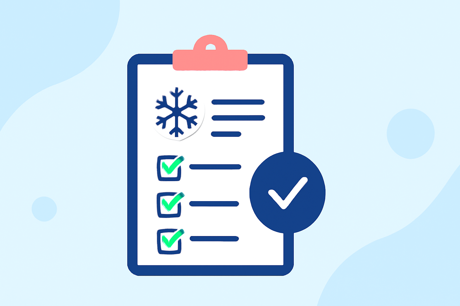 Snow Maps Checklist for Winter Planning
