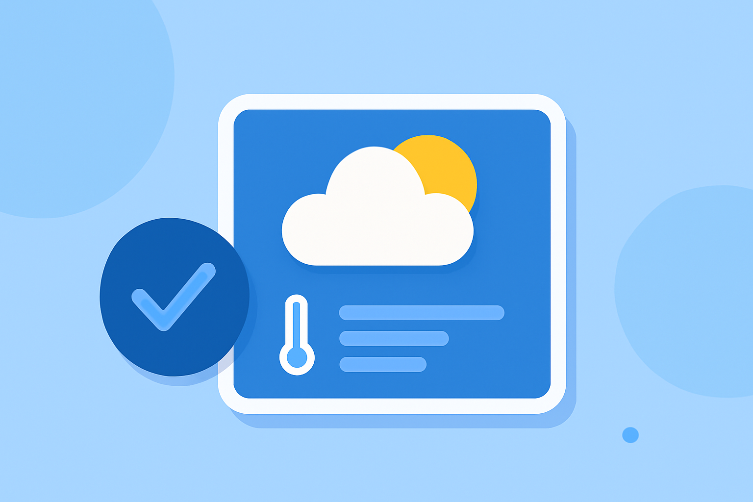 Interactive Weather Widgets: A Comprehensive Checklist
