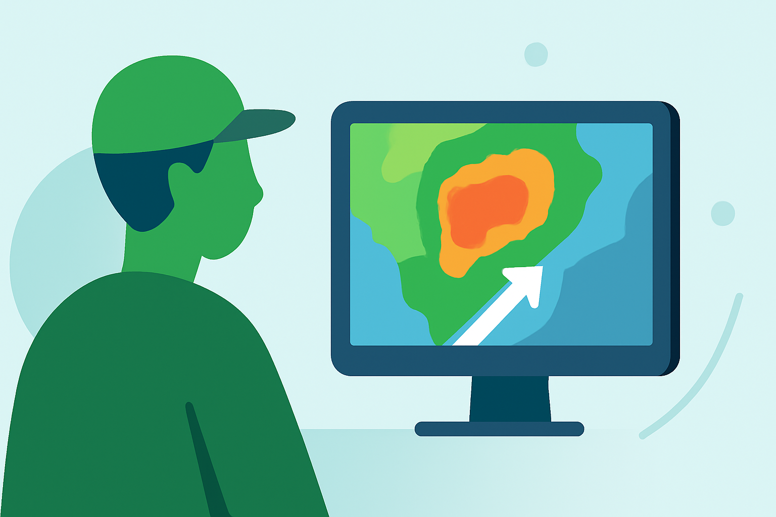 Using Storm-Relative Velocity Maps for Gardeners