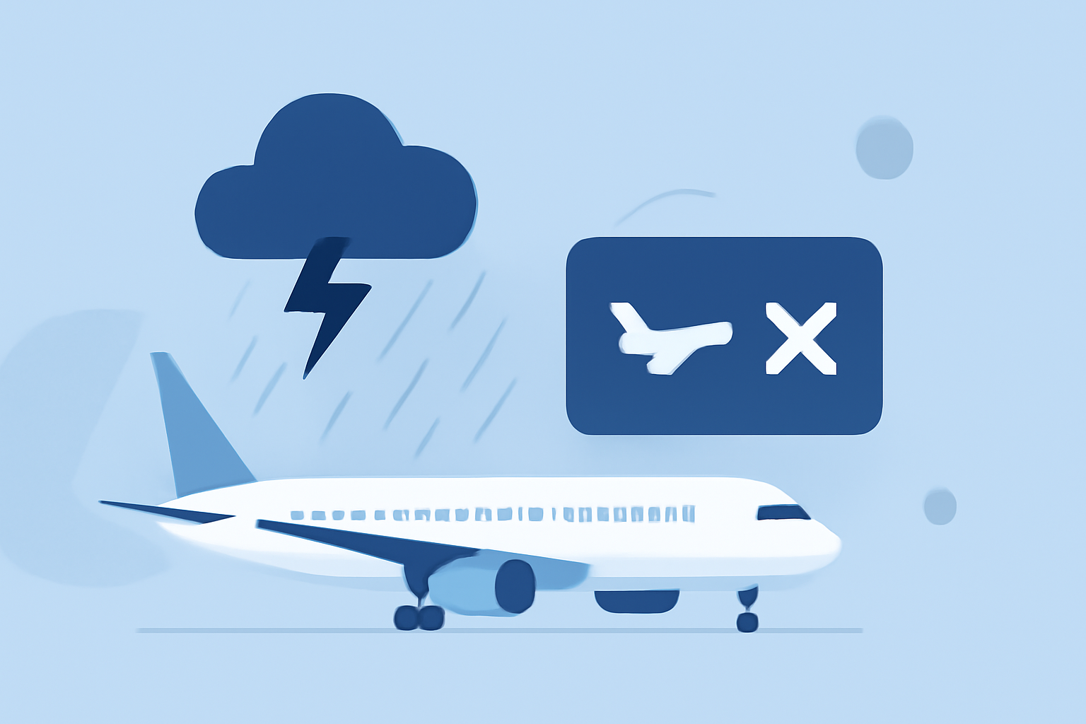 Understanding Ground Stops During Bad Weather: A Real-Time Guide