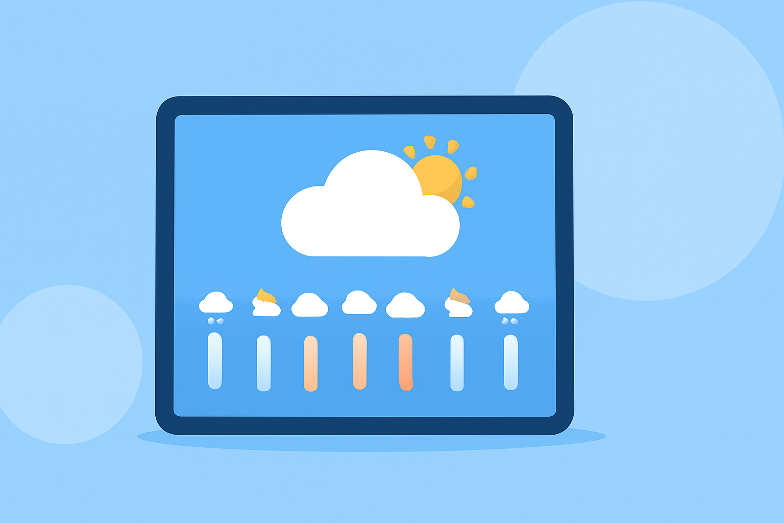 An Introduction to 10-Day Weather Forecasts on Tablets
