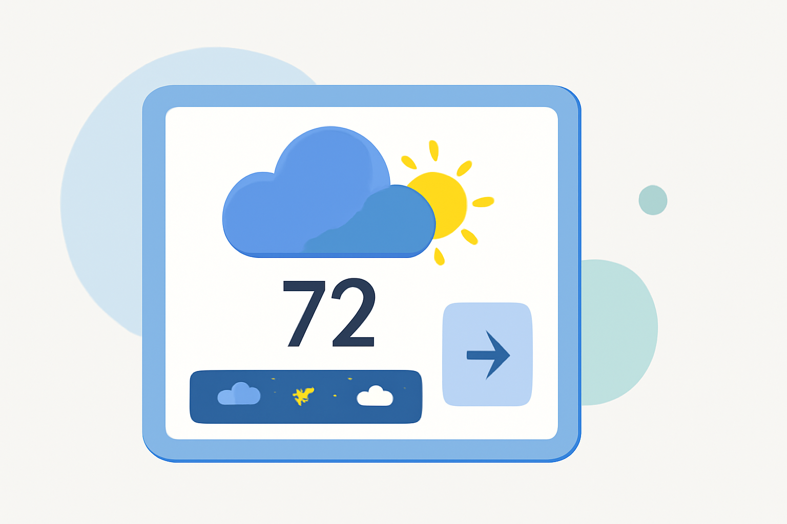Enhancing User Engagement with Interactive Weather Widgets