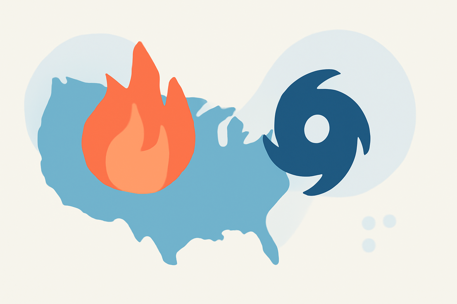 Understanding Wildfire Trends During Hurricane Season in the United States