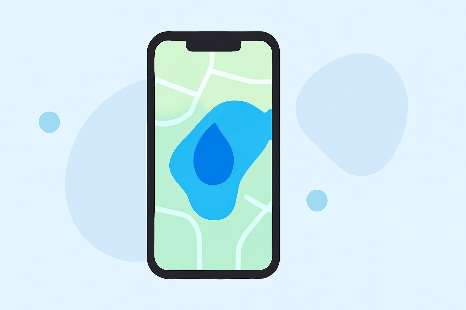Water Accumulation Maps Guide on Android