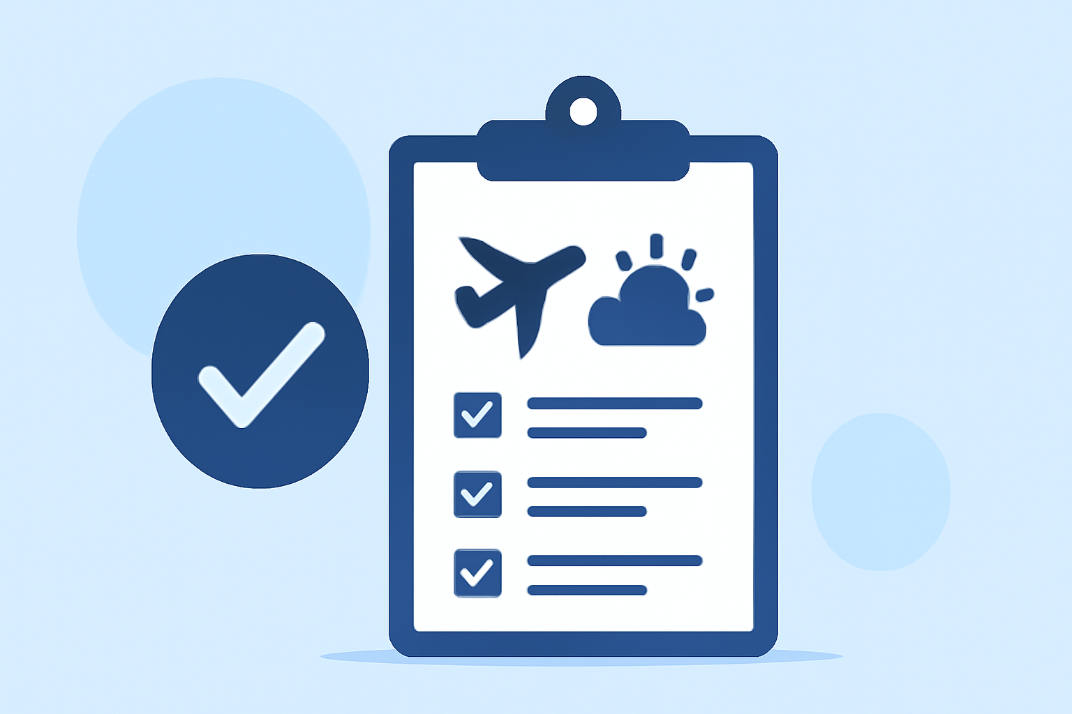 Destination Weather and Flight Timing Checklist for Business Trips