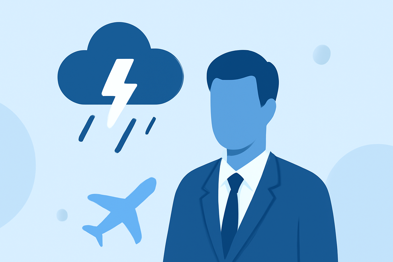 Navigating Thunderstorm-Induced Flight Delays: Essential Tips for Business Travelers