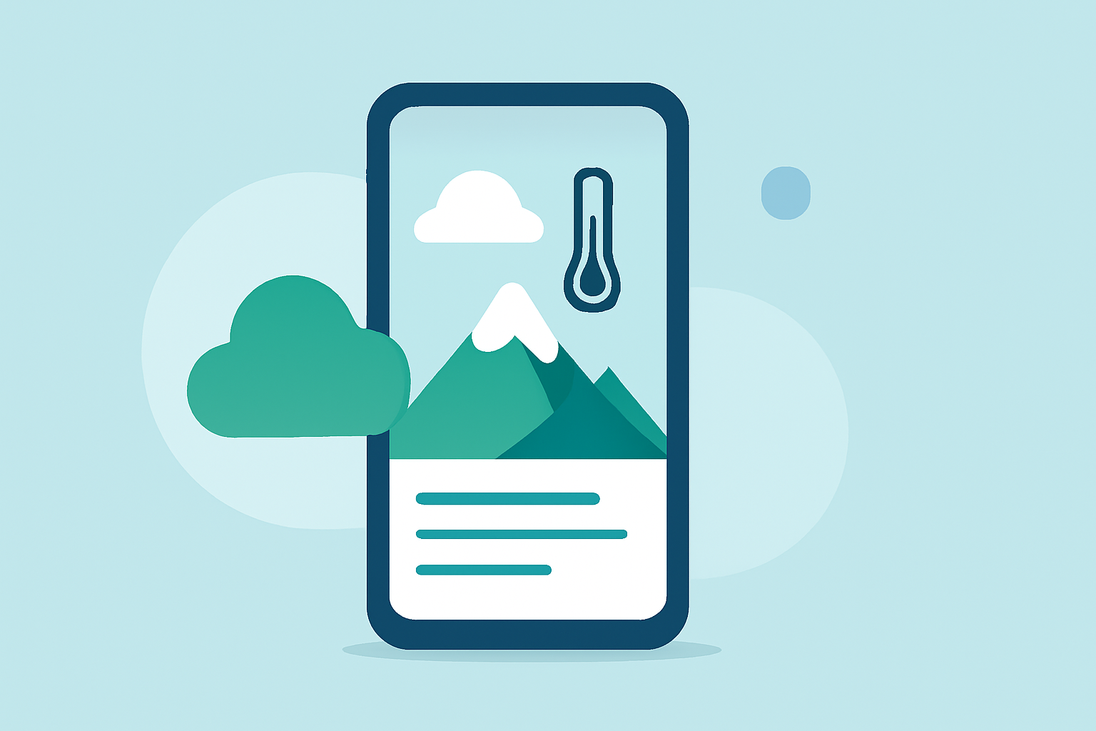 Avoiding Common Mistakes in Mountain Climate Forecasting on Android