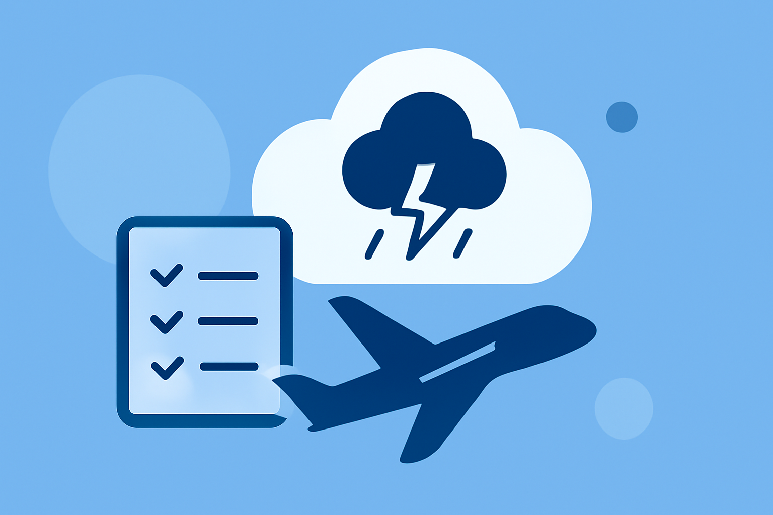 How to Assess Weather Risks Before Your Flight