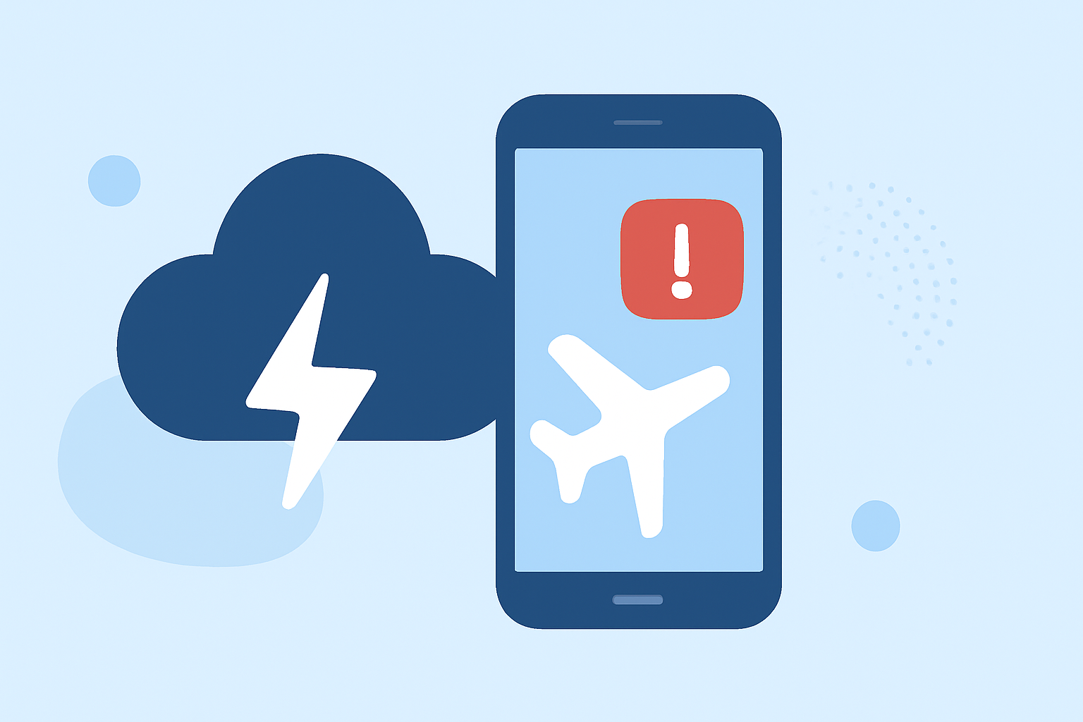 Navigating Storm Impacts on Connecting Flights with Your iPhone