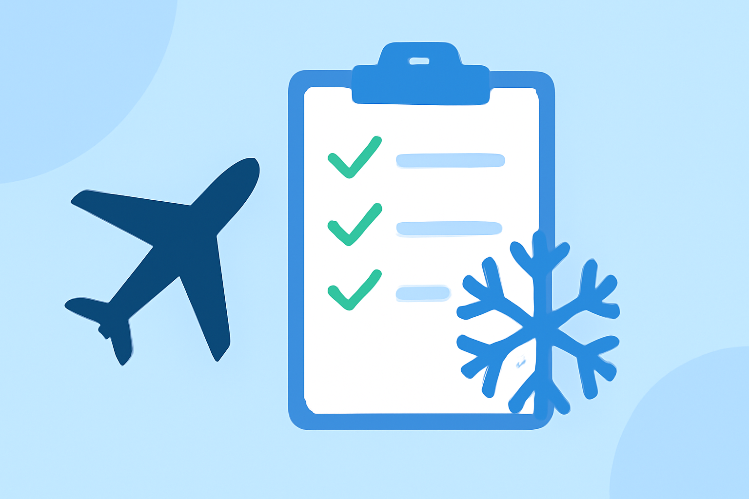 Essential Checklist for Snowy Departures: Ensuring Safe Flights in Winter Conditions