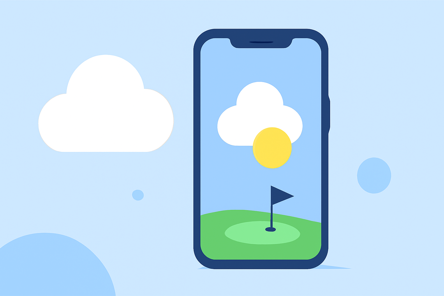 Effortless Weather Tracking for Golf on iPhone