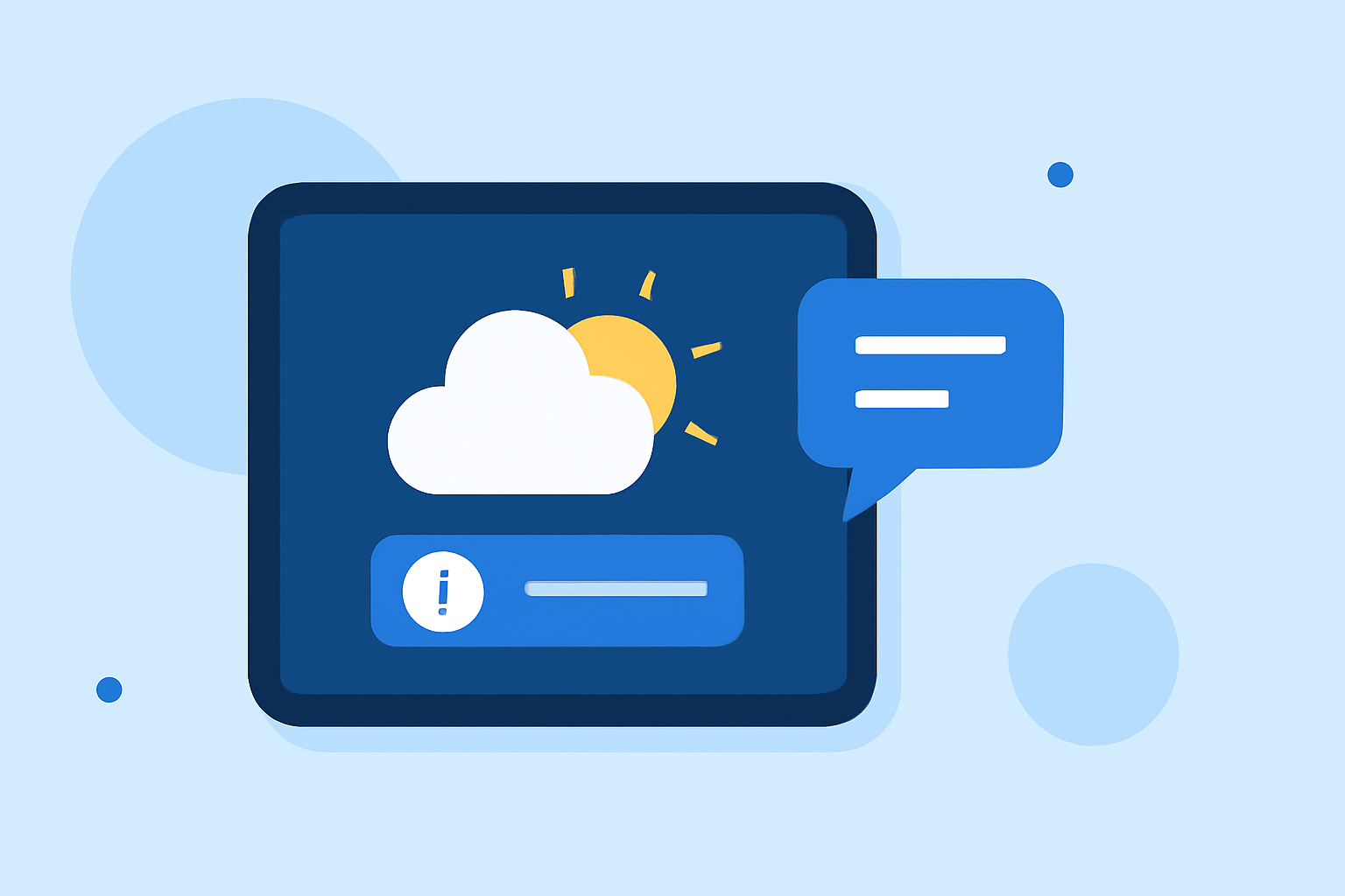 Stay Informed with Quick Weather Notifications on Your iPad