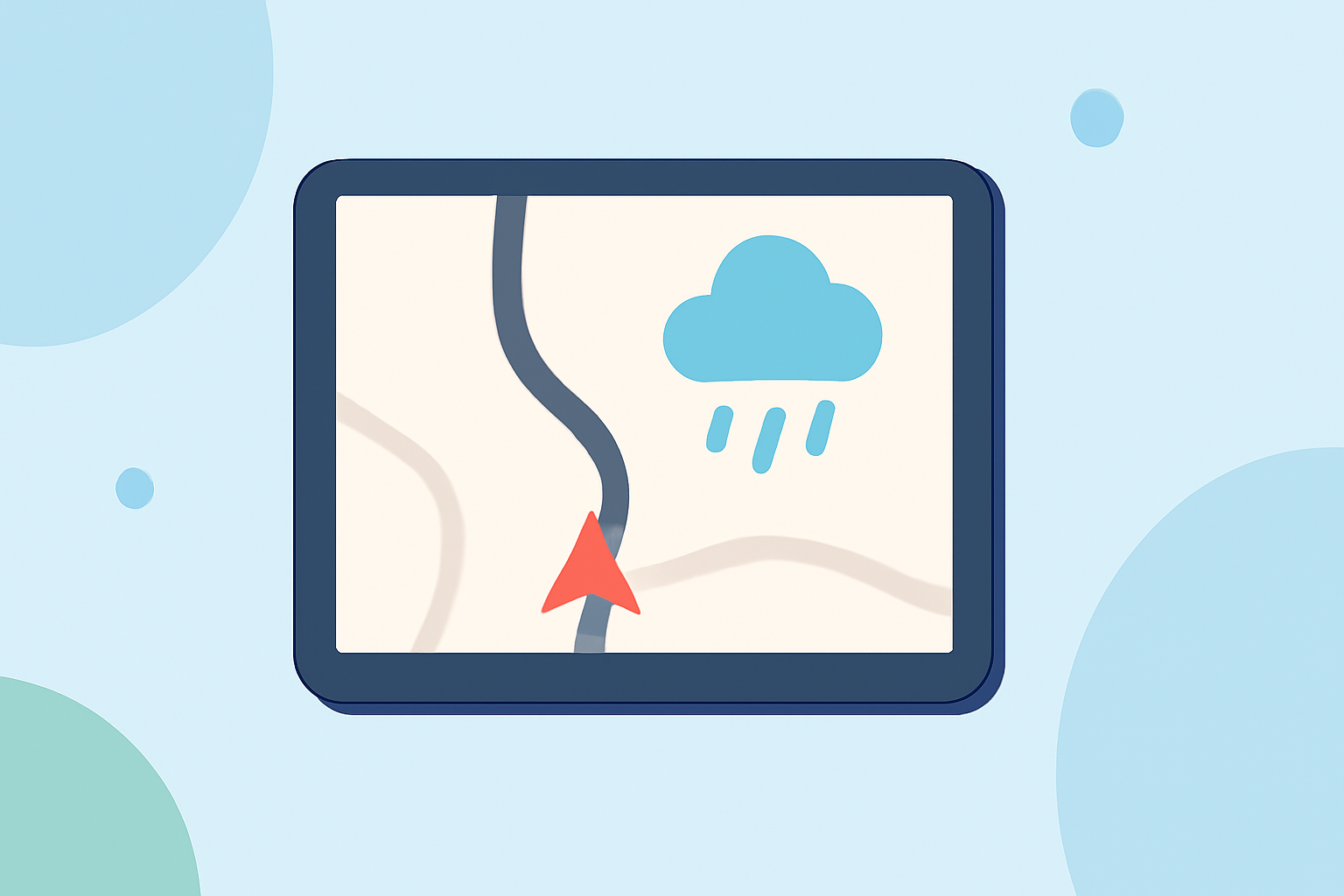 How to Access and Use Precipitation Maps in Your Vehicle's Navigation System