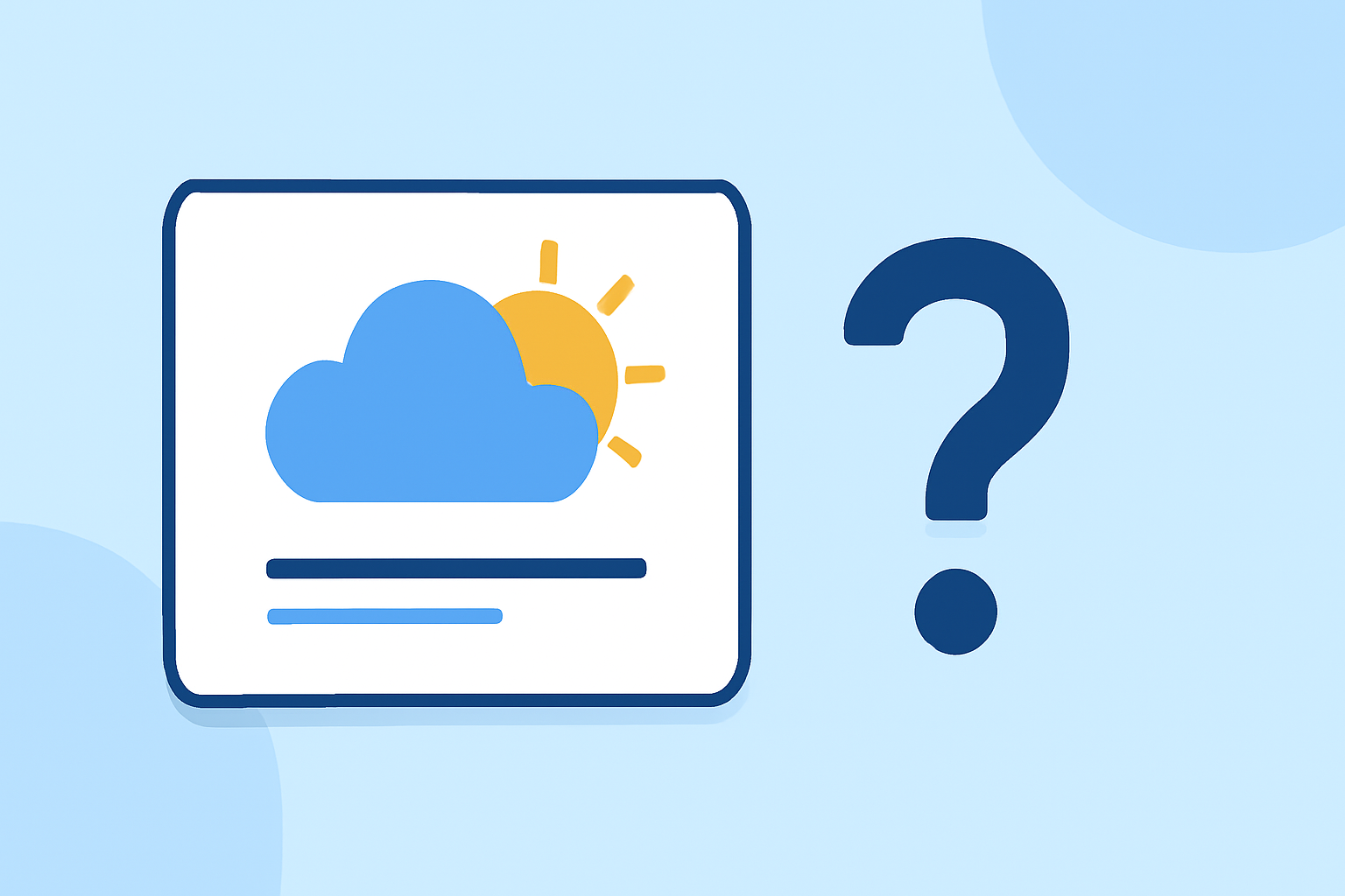 Common Weather Widget Locations Questions Explained
