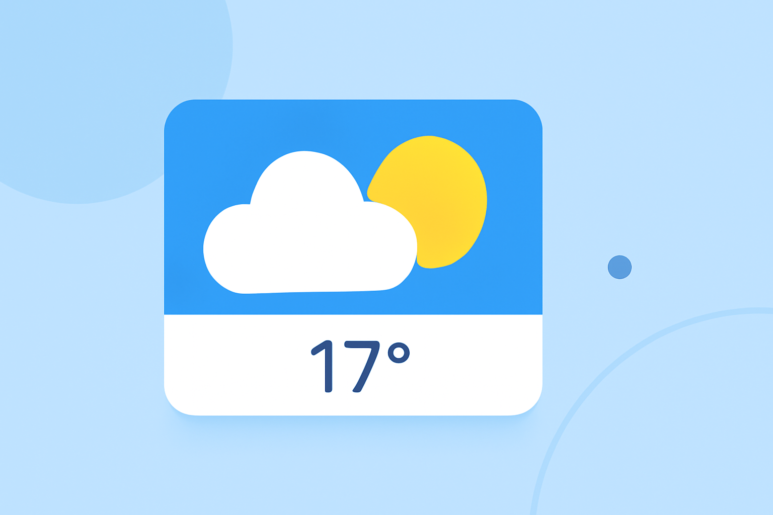 Designing Effective Glanceable Weather Widgets: A Comprehensive Guide