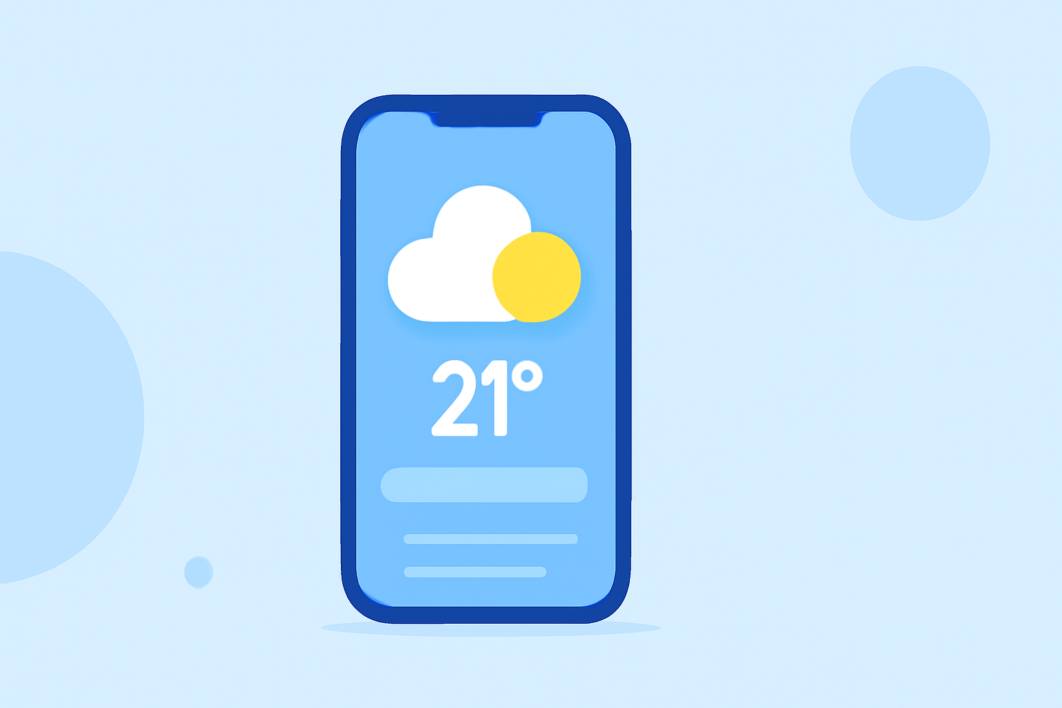 An Introduction to Weather App Home Screen