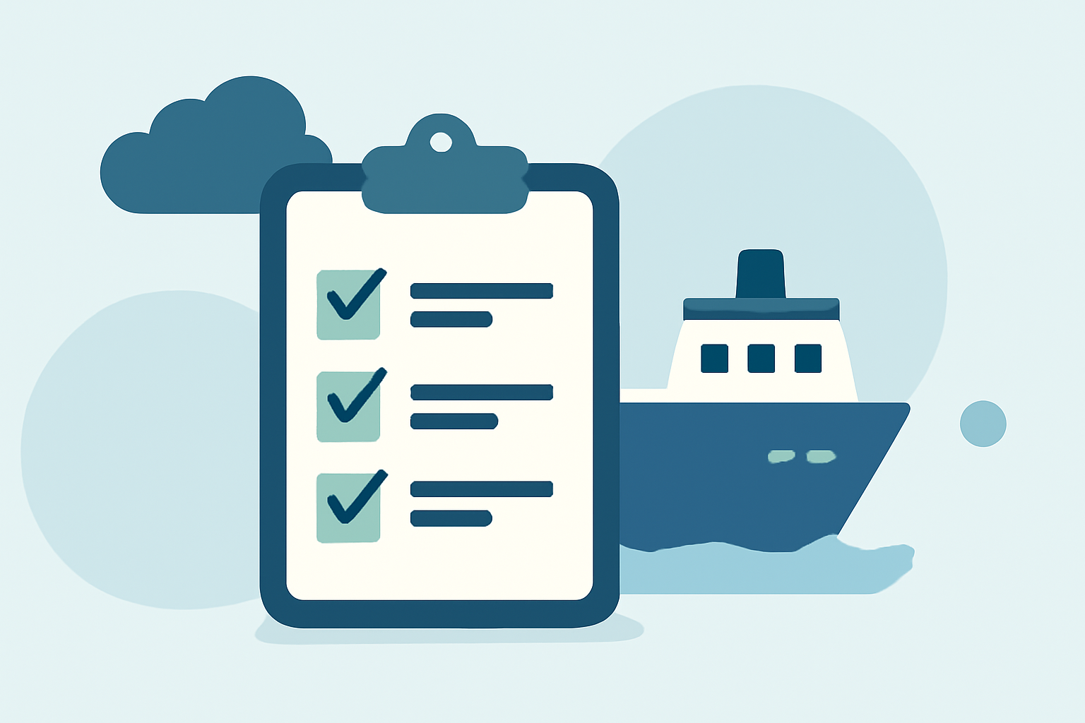 Essential Weather Checklist for Ferry Operations