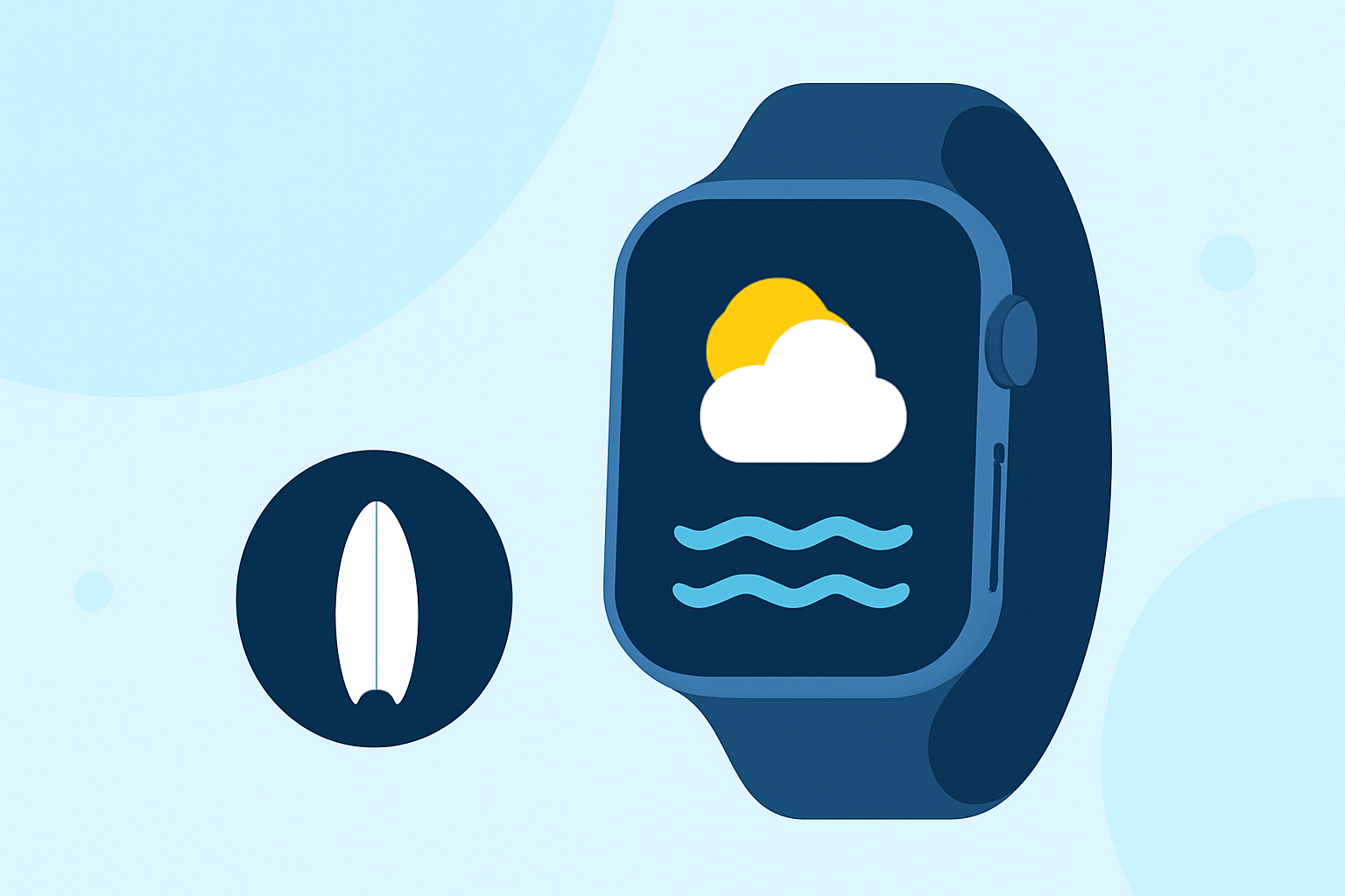Weather for Surfing Trips Basics on Apple Watch