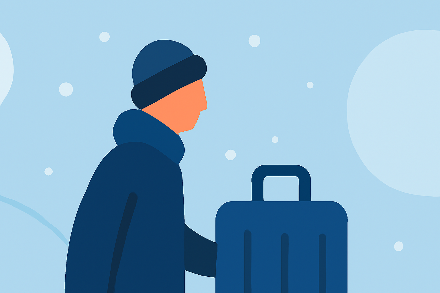 Navigating Snowy Departures: Your Step-by-Step Guide