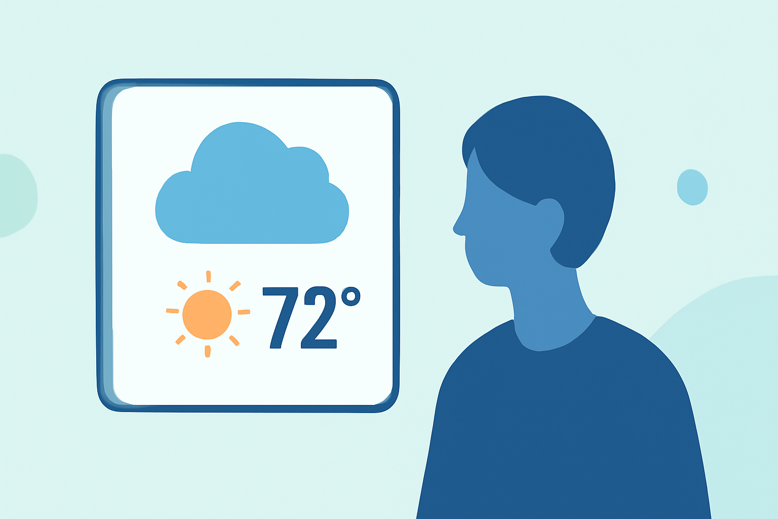 An Introduction to Glanceable Weather Widgets for Parents