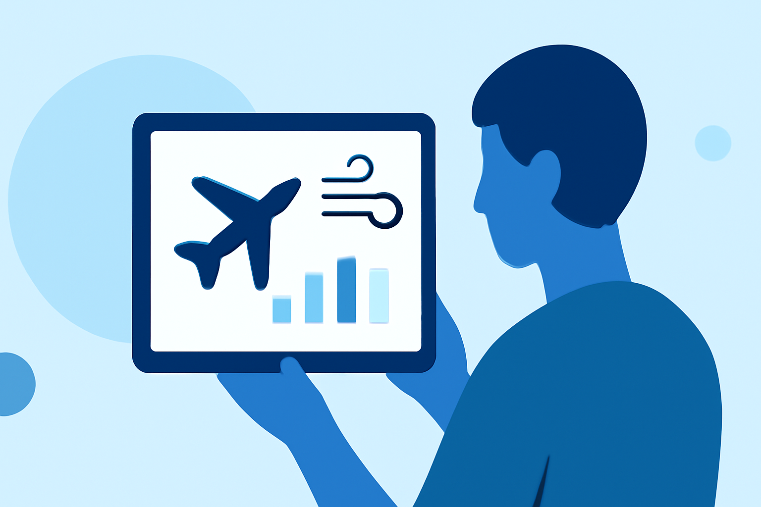 How to Monitor Wind-Related Flight Delays on Your iPad