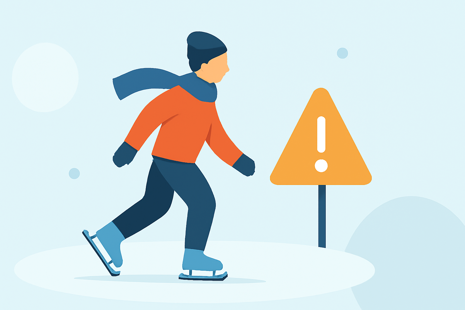 Essential Tips for Safe Ice Skating During Winter Commutes