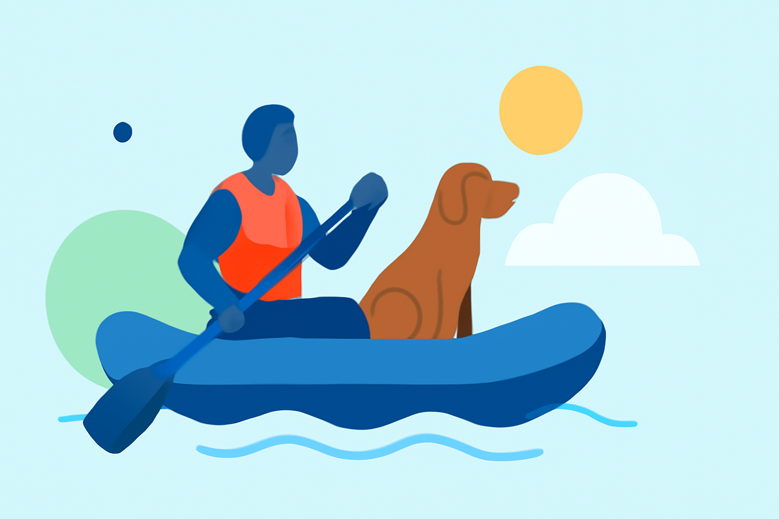 Weather Considerations for Rafting Trips with Pets