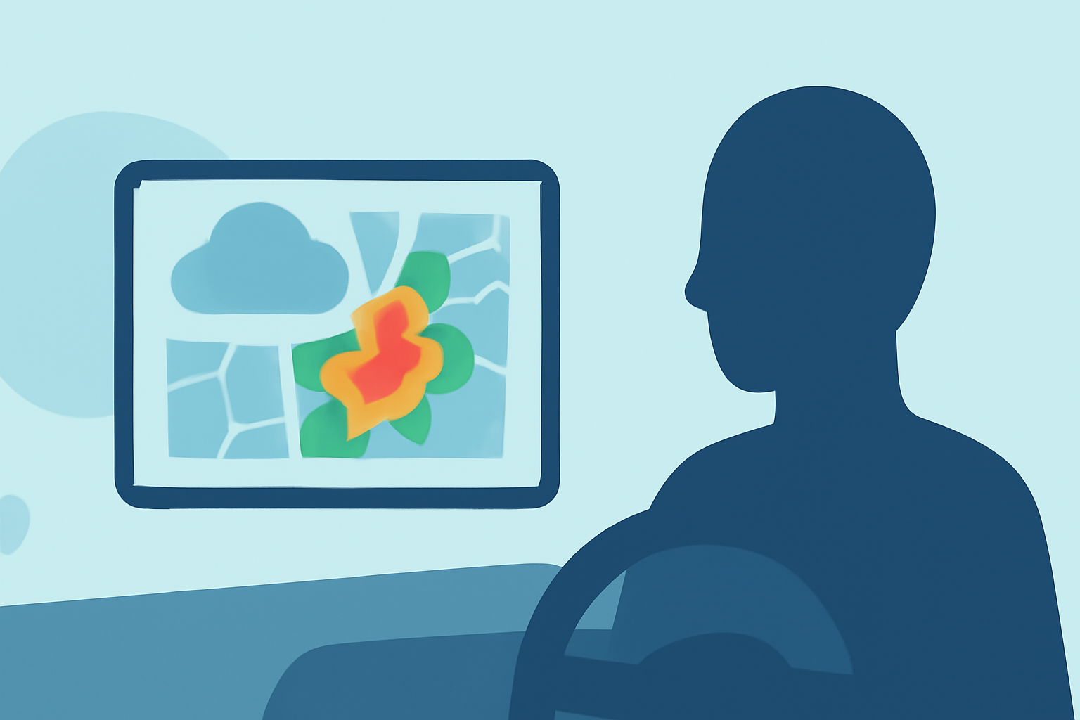 Weather Radar Maps for Beginners in the Car