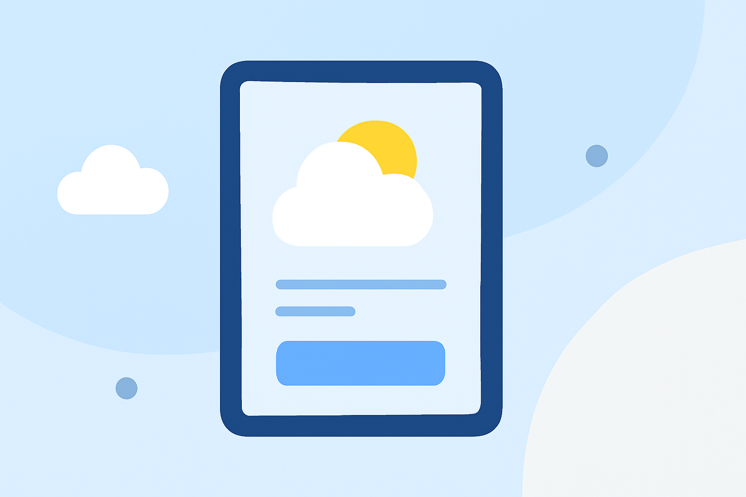 Understanding Weather App Home Screens on Tablets