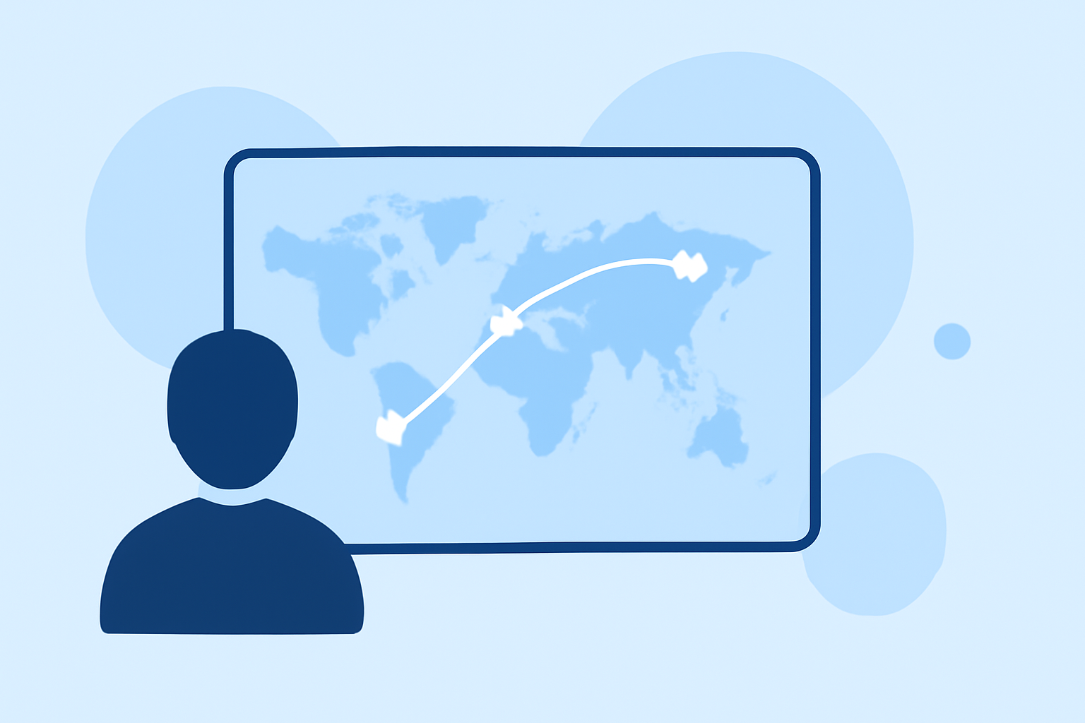 Enhancing Your Daily Posts with Flight Route Map Overlays