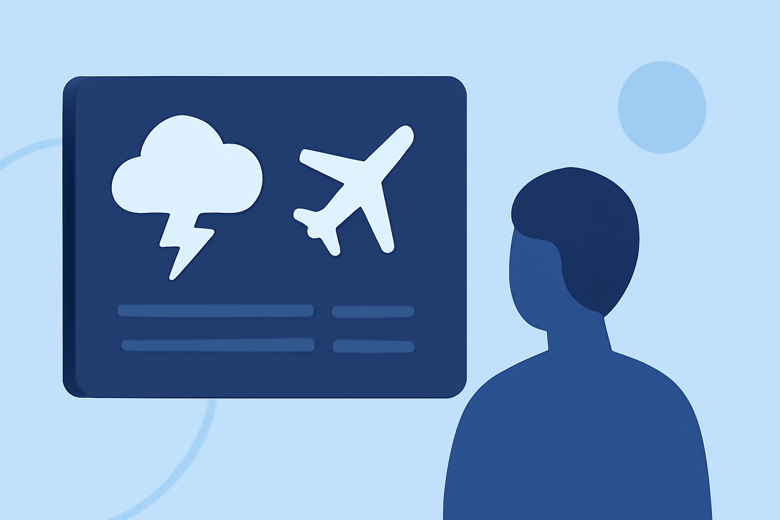 Understanding Flight Delays Due to Thunderstorms: A Guide for First-Time Flyers