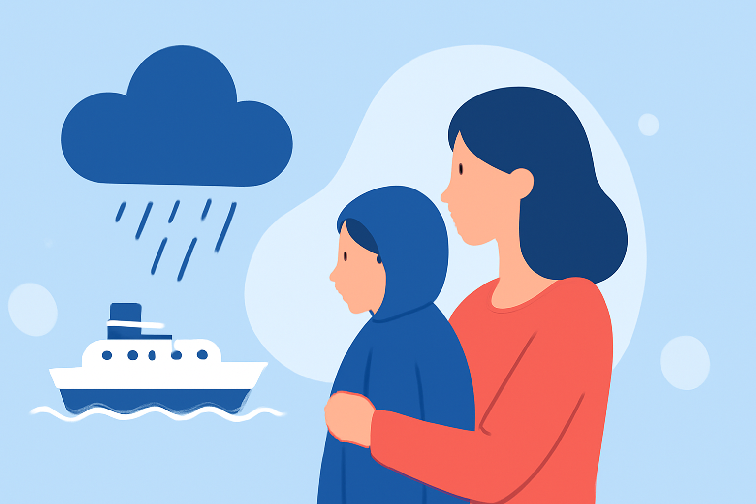 Weather Considerations for Ferry Travel with Children