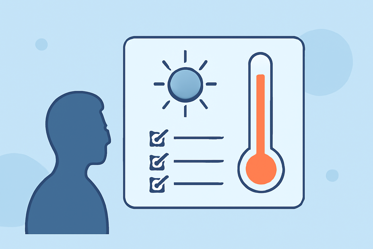 Weather Forecast Accuracy Checklist During Heat Waves